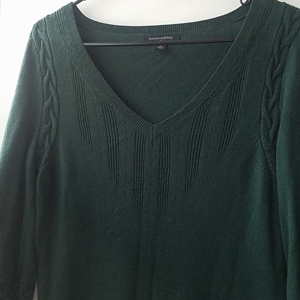 Banana Republic V-neck sweater dress